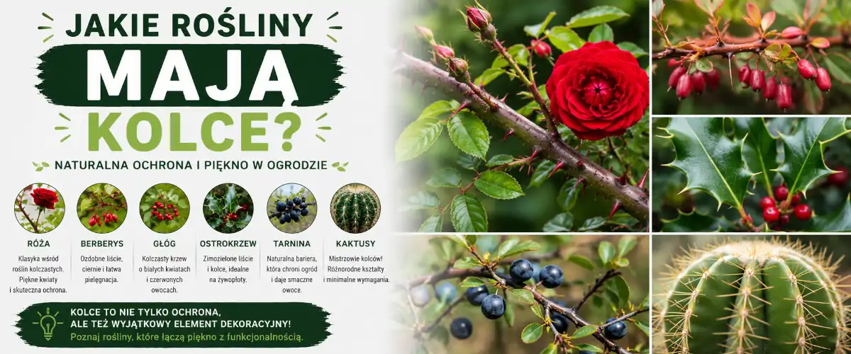 Jakie rośliny mają kolce? 15 gatunków do ogrodu i domu