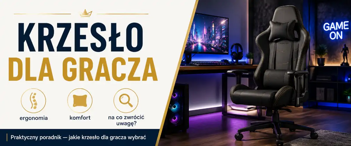 Krzesło dla gracza - jak wybrać wygodny model