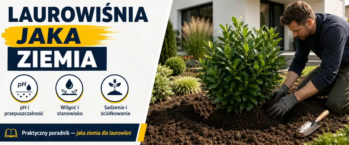 Laurowiśnia jaka ziemia - co dać, żeby nie żółkła