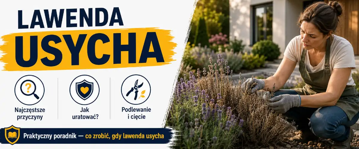 Lawenda usycha - jak rozpoznać przyczynę i ją uratować