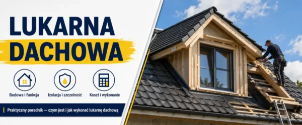 Lukarna dachowa - koszt, projekt i błędy wykonania