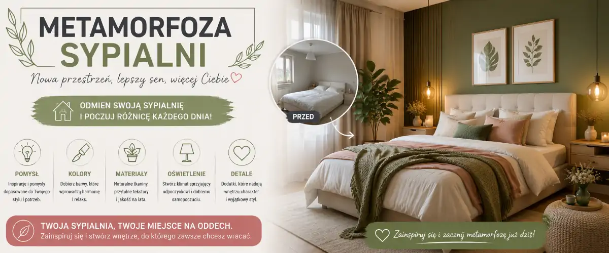 Metamorfoza sypialni – 10 sposobów na spektakularną zmianę