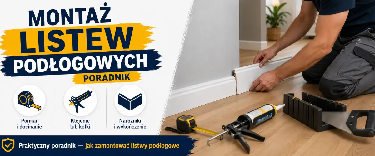 Montaż listew podłogowych - poradnik bez krzywych narożników