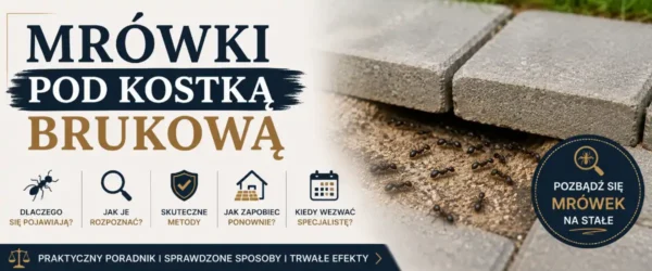 Mrówki pod kostką brukową – skuteczne sposoby i przyczyny