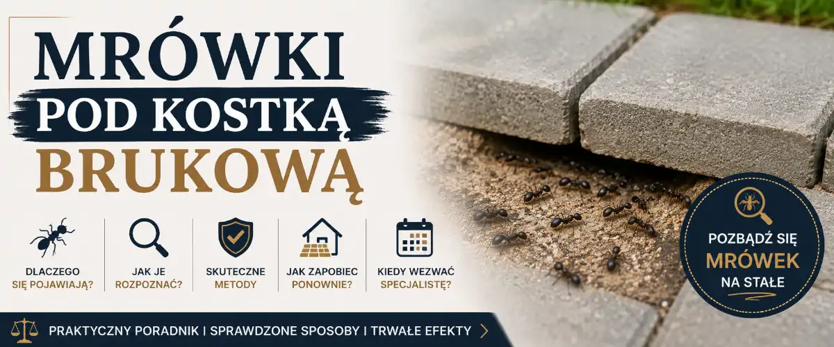 Mrówki pod kostką brukową – skuteczne sposoby i przyczyny