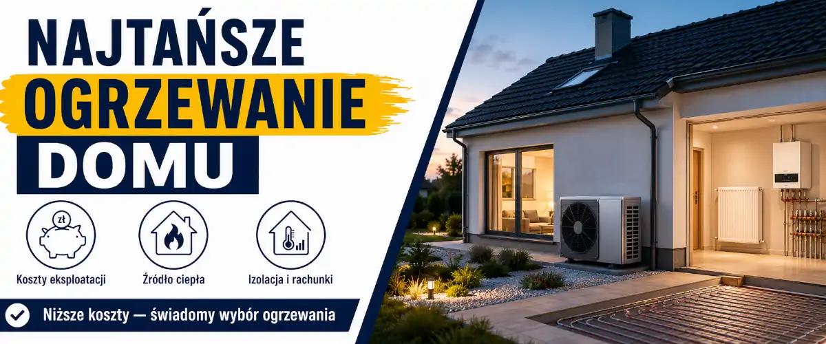 Najtańsze ogrzewanie domu: co wybrać w 2026