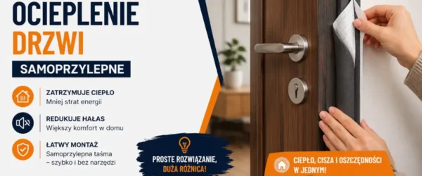Ocieplenie drzwi samoprzylepne: co wybrać