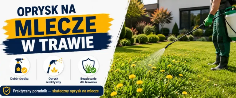 Oprysk na mlecze w trawie: kiedy i czym pryskać