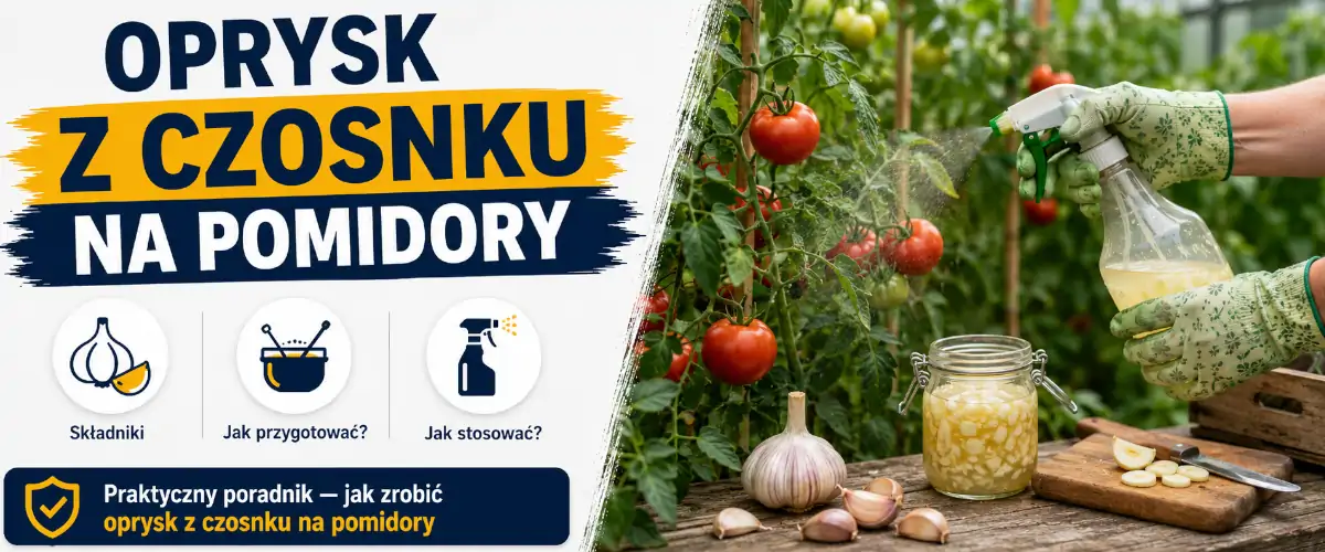Oprysk z czosnku na pomidory - przepis i błędy