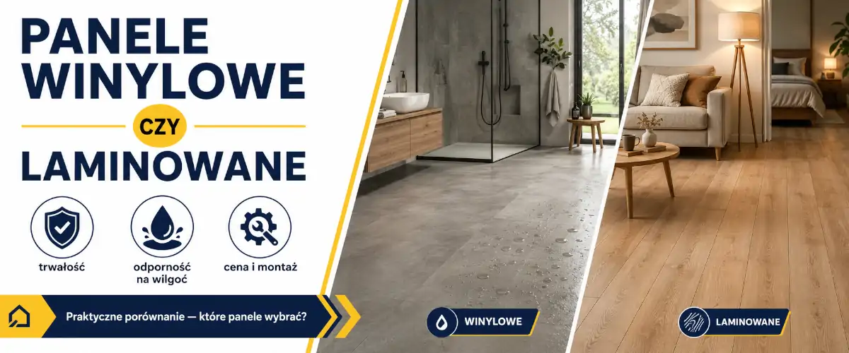 Panele winylowe czy laminowane - co wybrać