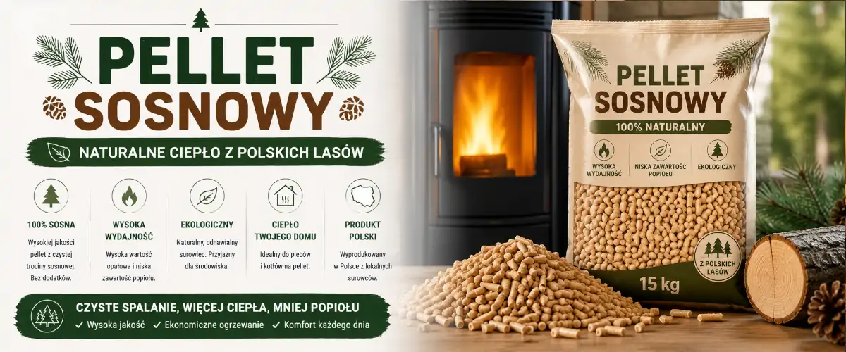Pellet sosnowy – parametry, opinie i najlepsze marki 2026