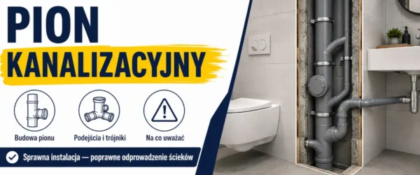 Pion kanalizacyjny: średnice, wentylacja i błędy