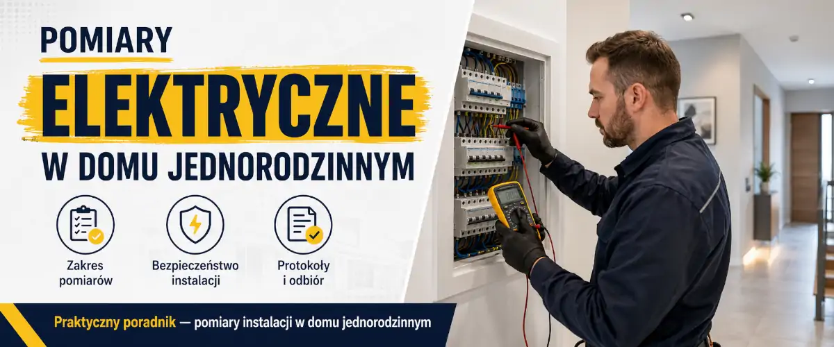 Pomiary elektryczne w domu jednorodzinnym - kiedy nie czekać