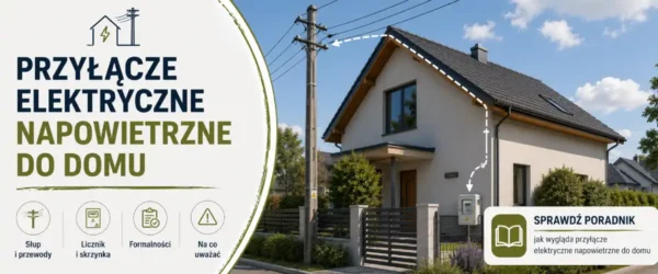 Przyłącze elektryczne napowietrzne do domu: koszty