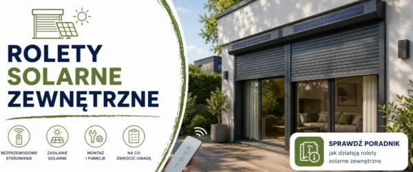 Rolety solarne zewnętrzne: czy warto?