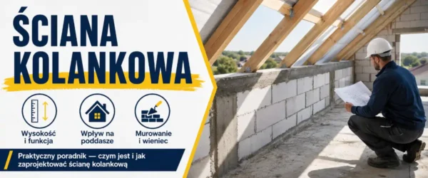 Ściana kolankowa - wysokość, konstrukcja i błędy