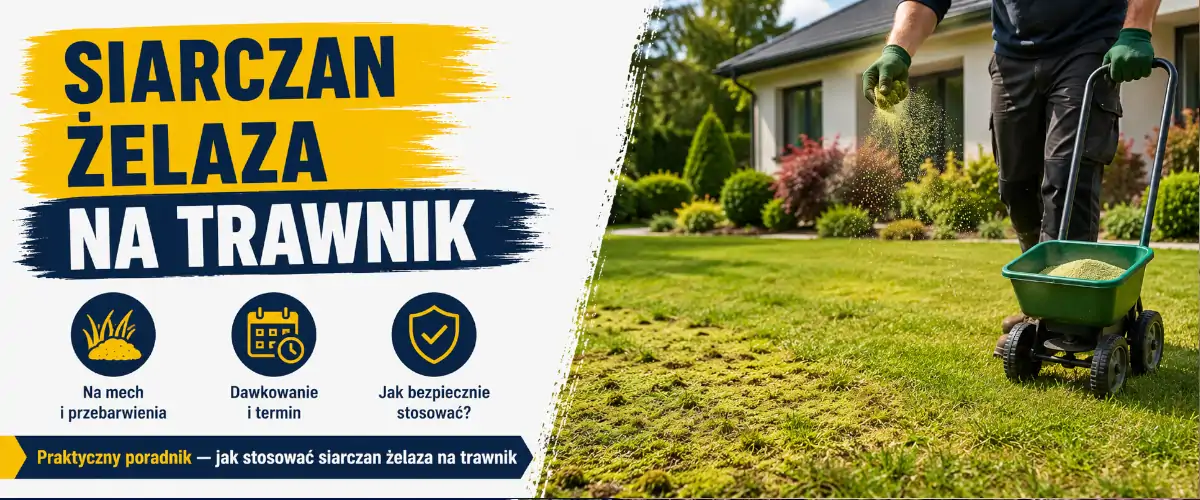Siarczan żelaza na trawnik - kiedy działa, a kiedy szkodzi
