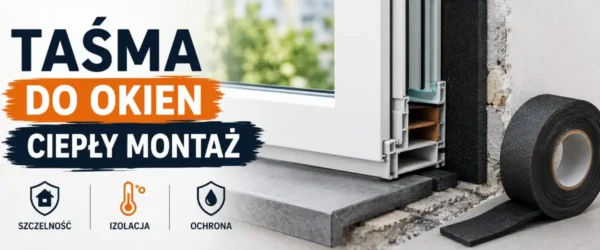 Taśma do okien ciepły montaż – skuteczny wybór bez błędów