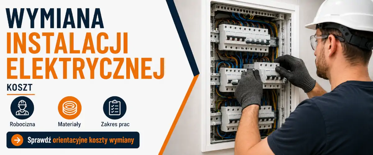 Wymiana instalacji elektrycznej koszt i wycena