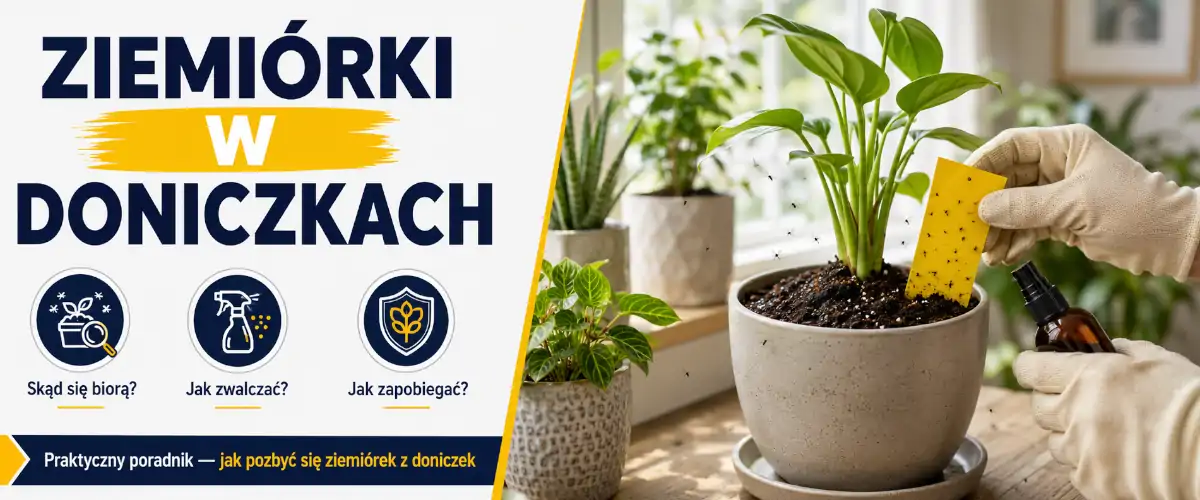 Ziemiórki w doniczkach - jak je zatrzymać u źródła