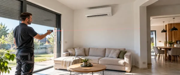 Pomiar salonu przed doborem mocy klimatyzatora