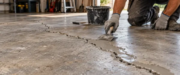 Pękająca posadzka betonowa - jak naprawić ją skutecznie